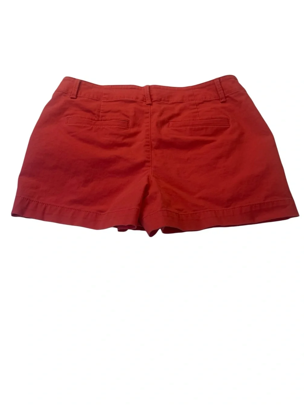 LOFT Coral The Monroe 4” Short Cotton Blend Bermuda Shorts Womens Size 4